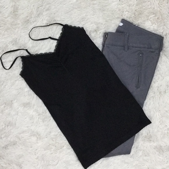 Victoria's Secret Tops - 🎉SALE🎉Victoria’s Secret Lace Trim Cami 💗 Black